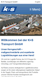 Mobile Screenshot of kstransport.de